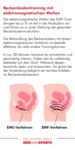 Flyer Beckenbodenmuskeltraining Seite 2 - Text Erklärung Beckenbodentraining mit elektromagnetischen Wellen